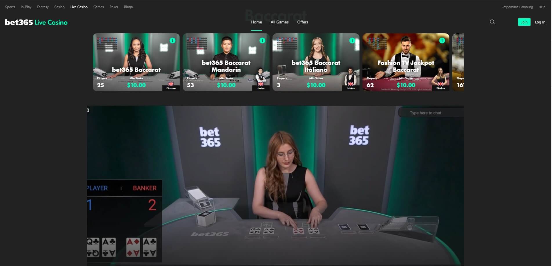 Nhà cái casino online bet365